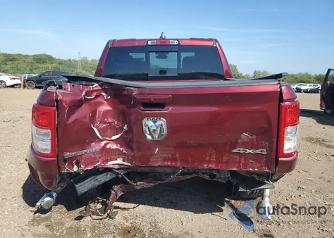 2020 Ram 1500 Big Horn/Lone Star from USA, damaged, VIN 1C6SRFFT3LN128167